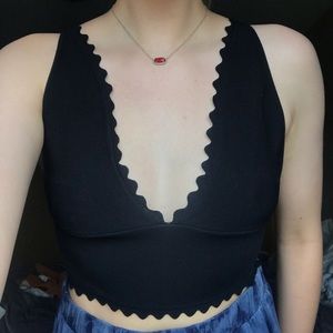 Free People Scalloped Brami